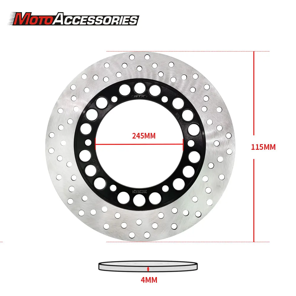 For Yamaha MAJESTY 250/ABS 1996 1997 2001 2003 Brake Front Disc Rotor Front Motorcycle Scooter Solid Brak Disc Motor accessories