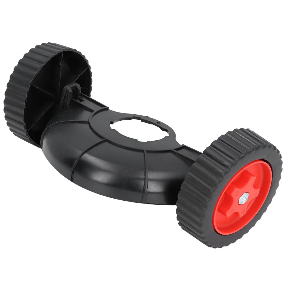 Durable Plastic String Trimmer Wheel Adjustable Universal Lawn Trimmer Wheel Round Quick Installation Gardening Trimming Wheel