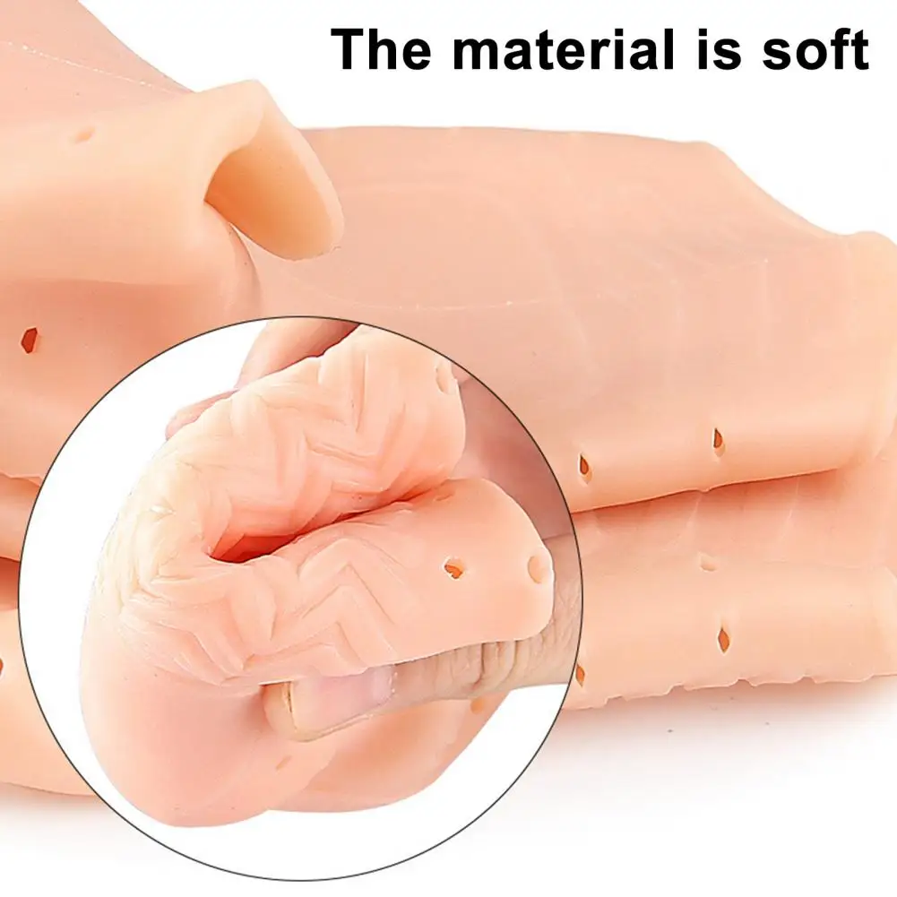 Small Heel Protector Heel Protector Cover for Plantar Fasciitis Blister Cracked Heels Relief Non-slip Breathable Heel for Men