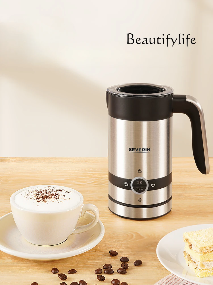 Latte Milk Frother Hot Milk Automatic Electric Household Coffee Thickness Milk Frothing Cup