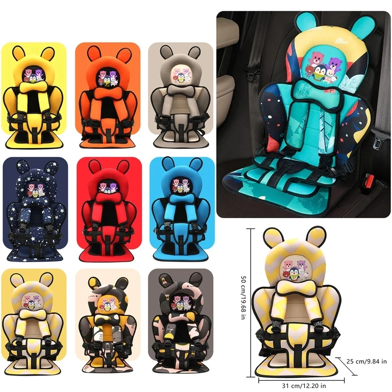 

Dropshipping 2023 New Portable Simple Folding Breathable Child Seat Shopping Cart Cushion Suitable For 6 Months To 12 Years Old