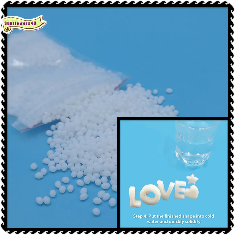 Thermoplastic Pellet - Polímero termoplástico Polymorph de 50g/100g, también