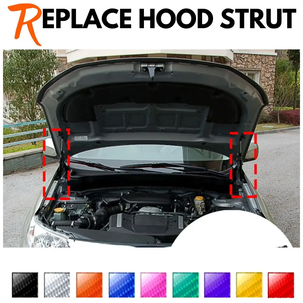 

Hood Lift Supports Compatible with Subaru Forester (SH) 2008-2013 Replacement Front Bonnet Gas Struts Dampers Springs Shocks Arm