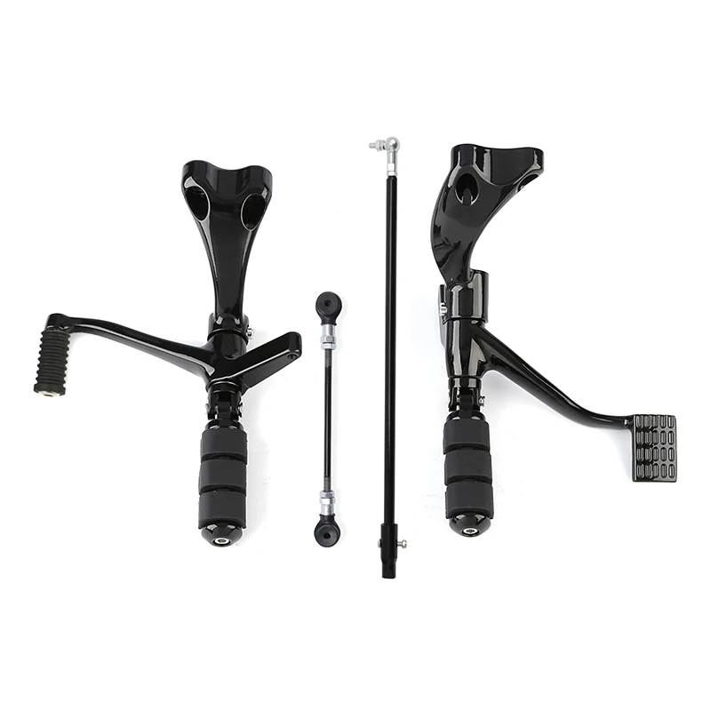 Motorcycle Forward Control Pegs Lever Linkage For Harley Sportster XL883 XL1200 2014-later