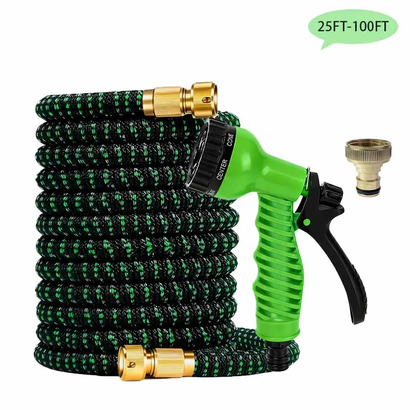 

Garden Magic Hose High-Pressure Car Wash Water Gun, A Multifunctional Nozzle Tool Suitable For Garden Irrigation 25FT-100FT