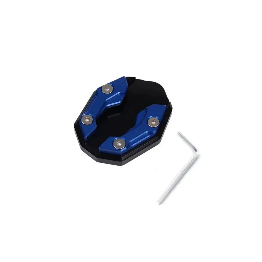 Anti-skid Motorcycle Side Stand Easy To Install Universal Motorcycle Foot Support Pad Secure Footing Aluminum Alloy