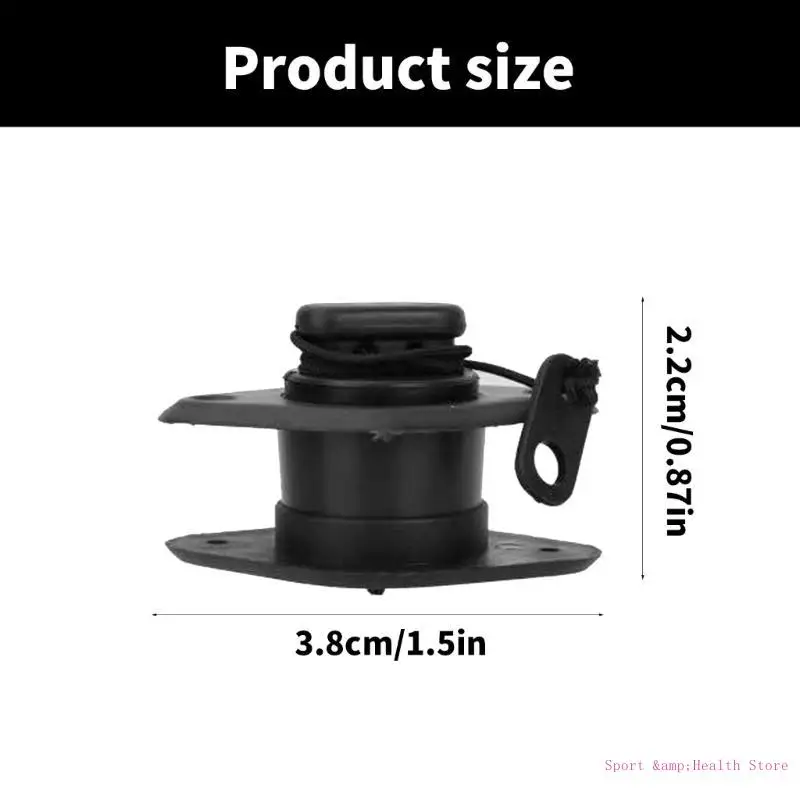 

Adjustable Rubber Deck Drain Plug Safety Air Valves Screw Valves Air Valves Adapter