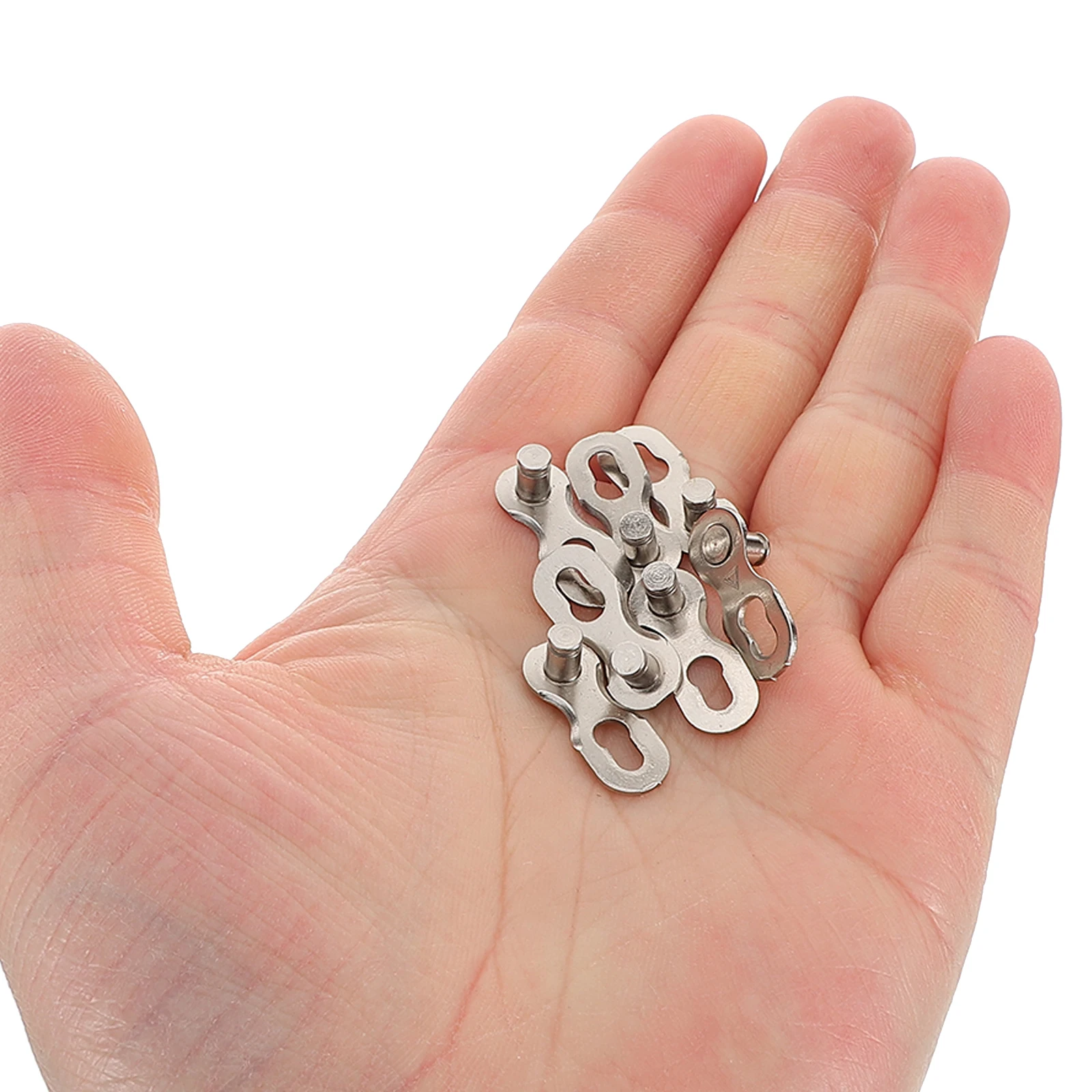 

8Pairs Bike Chain Buckle Quick Release Link Single Road Bicycle Chain Connector Steel Repair Parts