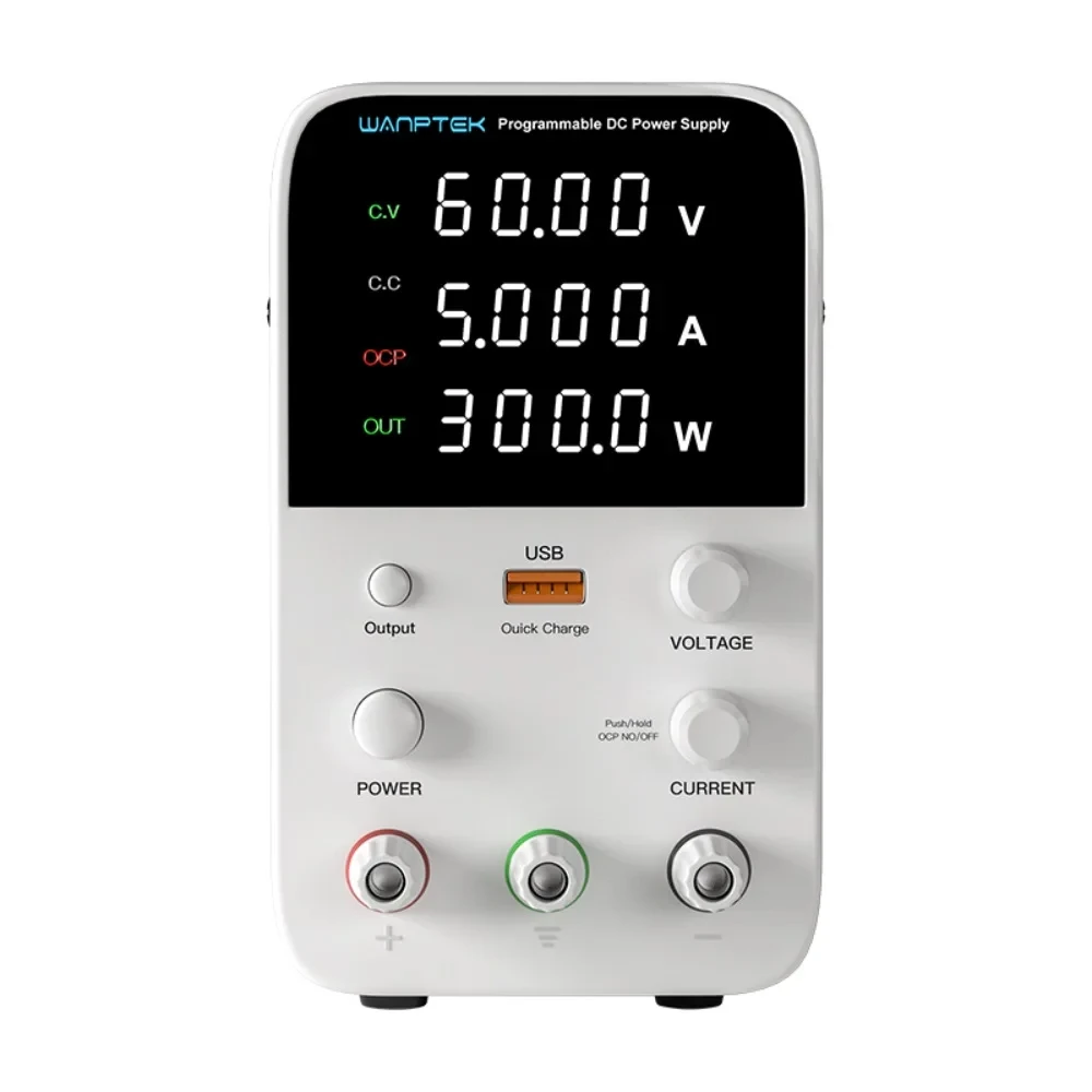

WPS605H Compact Switching DC Power Source 60V5A with Auto Cooling Fan