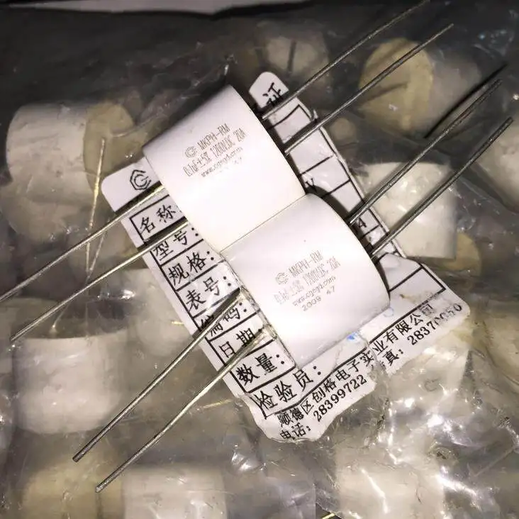 10pcs  Selected for Chuangge MKPH-RM 0.1uf 1200V IGBT 4-lead Axial Non-inductive Snubber Film Capacitor