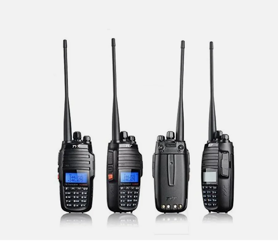 TYT TH-UV8000D 10W 3600MAH U/VHF Transceiver Cross-band 2 Way Radio + Eliminator