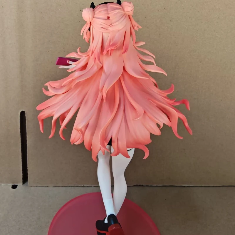 22 سنتيمتر الأزرق الأرشيف أنيمي اسم Yozakura Kirara الطرفية البلاستيكية نموذج فتاة جميلة تمثال سطح المكتب الديكور الحلي الهدايا اللعب