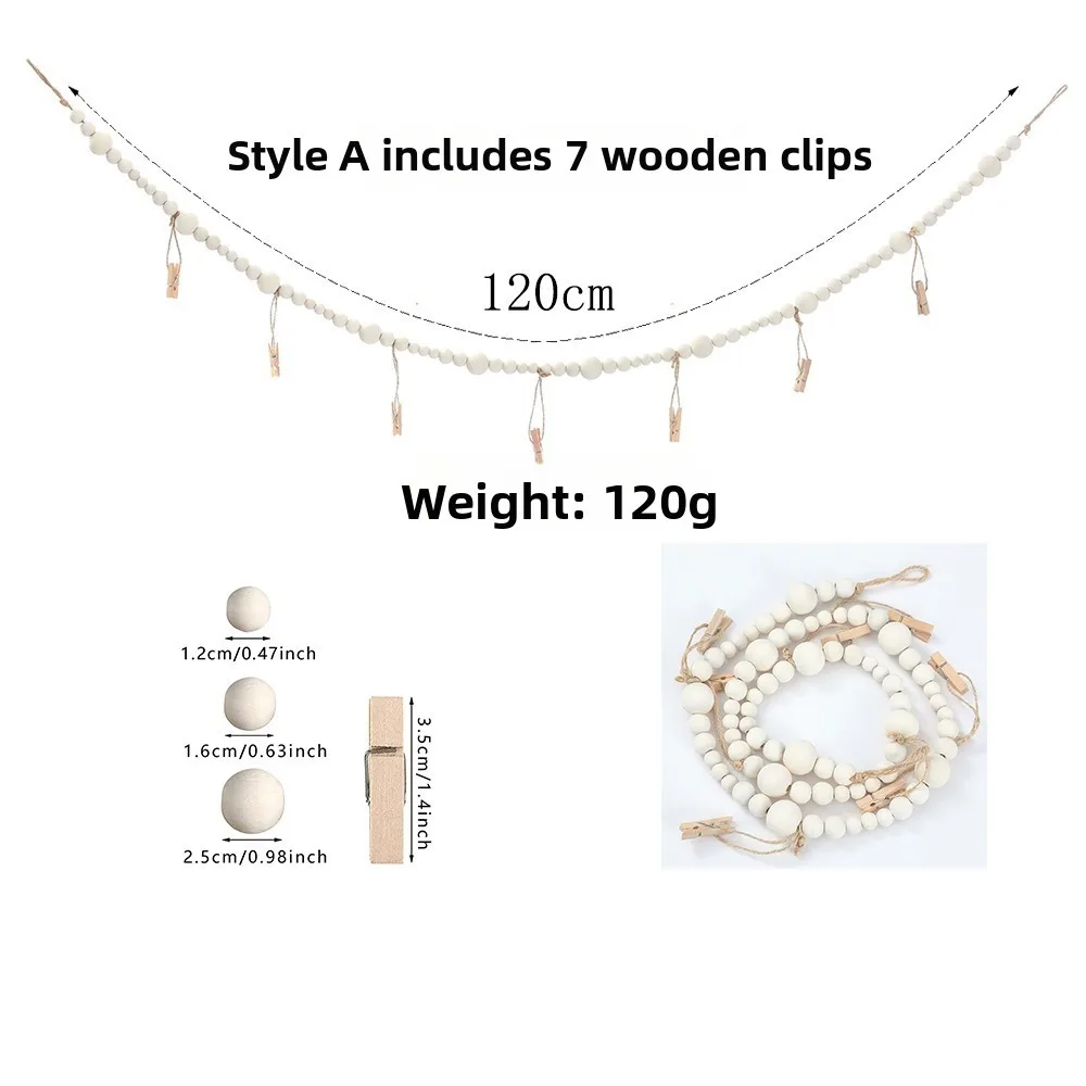 Wall Hanging Picture Display String with Clips