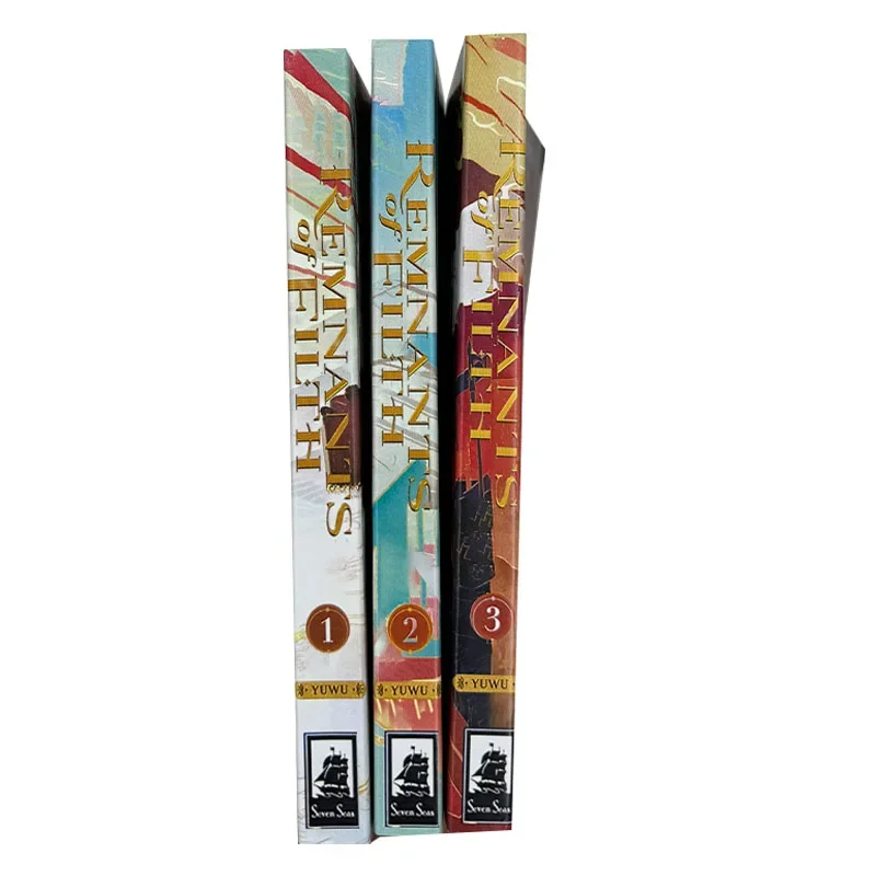 新刊3冊セット 英語版 ユウ・ウー小説 Vol.1-3 ルオ・バオ・ブ・チ・ルオ著 中国古風騎士道ファンタジー小説