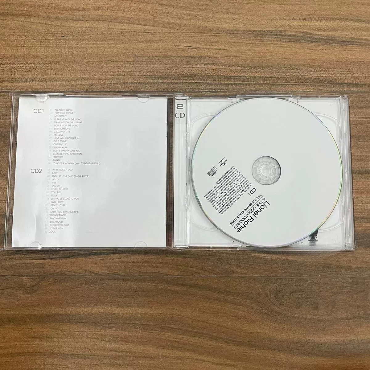 Lionel Richie Koleksi Definitif 2CD Musik Soul Pop Ballad Abadi