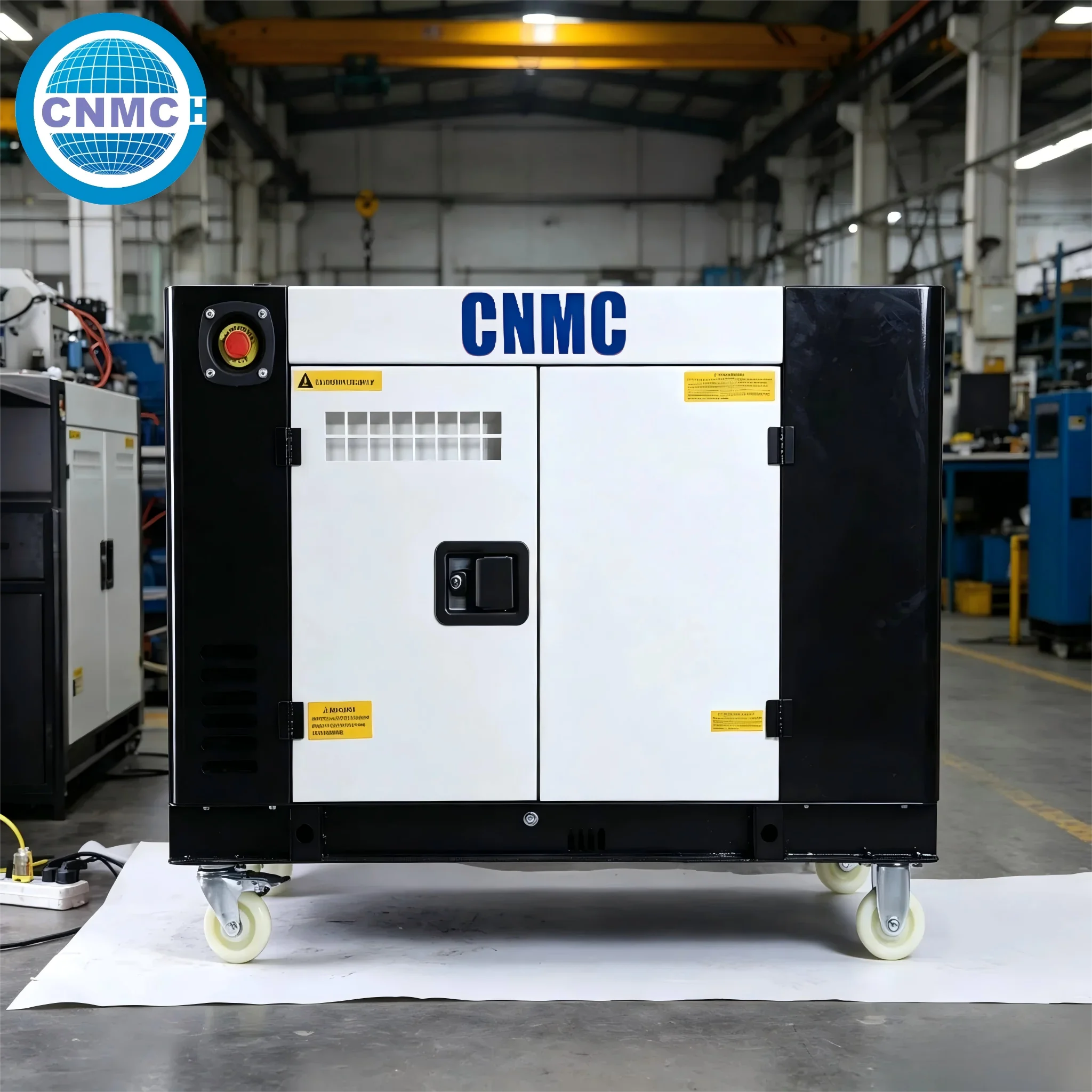 

CNMC Silent Diesel Generators Set 110V 220V 380V 20KW Twin Cylinder generators for electricity Ready-to-use CE Certified