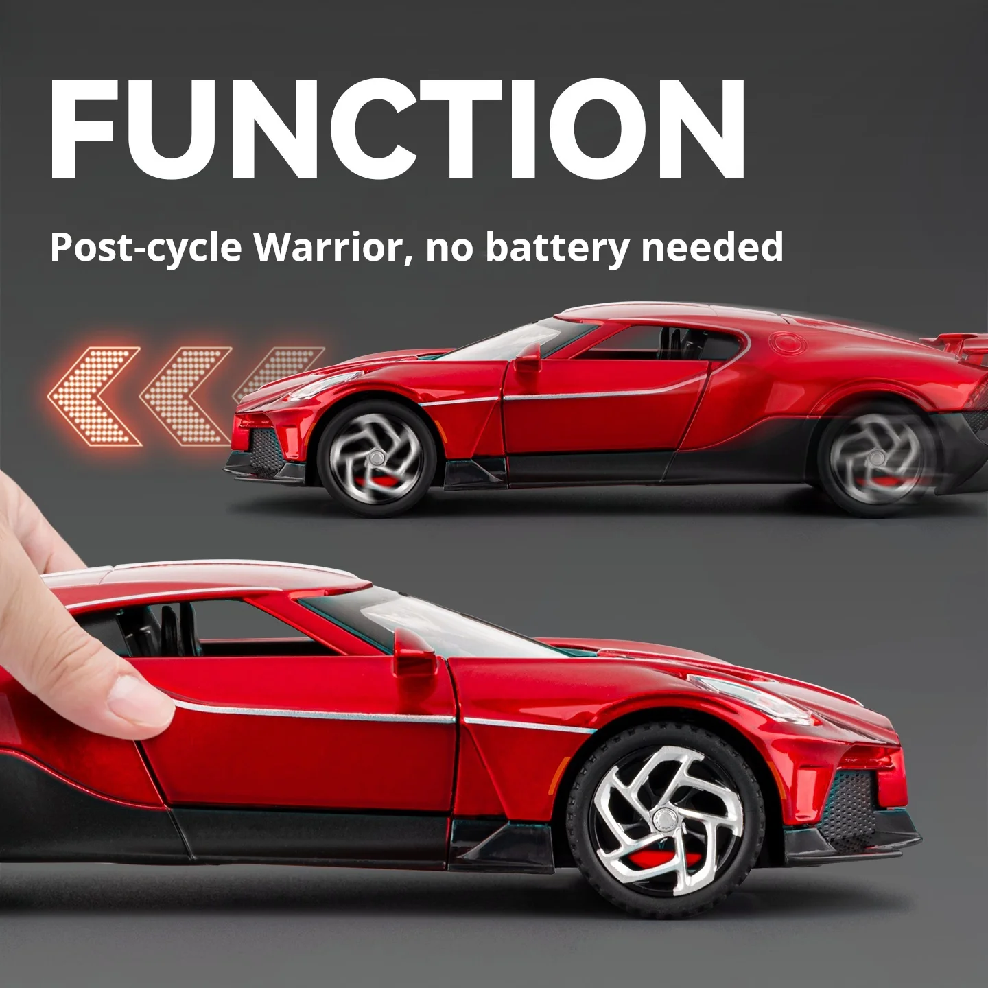 1:32 BGT Voice of the Night Exquisite Alloy Simulation Super Sport Car Toy Ornament Collectible Desktop Decoration Brithday Gift