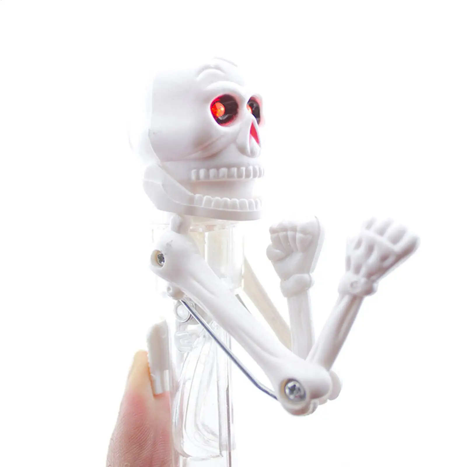 Halloween Pen Halloween Pen Funny Boxing Skeleton With LED Light Adults And Children Ballpoint Pens Ergonomic Grip