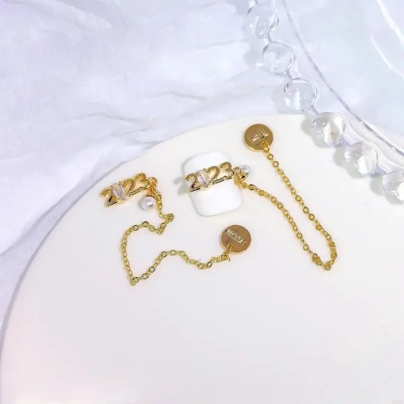 R3MF Nails Art Rhinestones Diamonds kim loại kim loại trang trí hợp kim trang trí móng tay