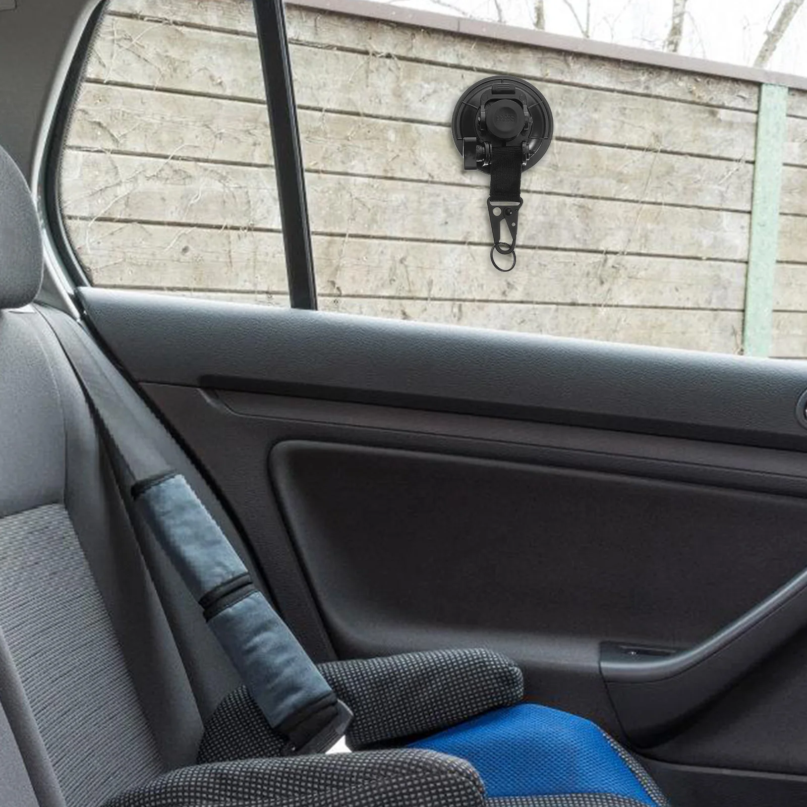 الثقيلة شفط كأس السنانير السوداء ل Rv سيارة مخيمات المظلة قارب التعادل أسفل زجاج النافذة مقاطع قماش القنب مقاوم للماء