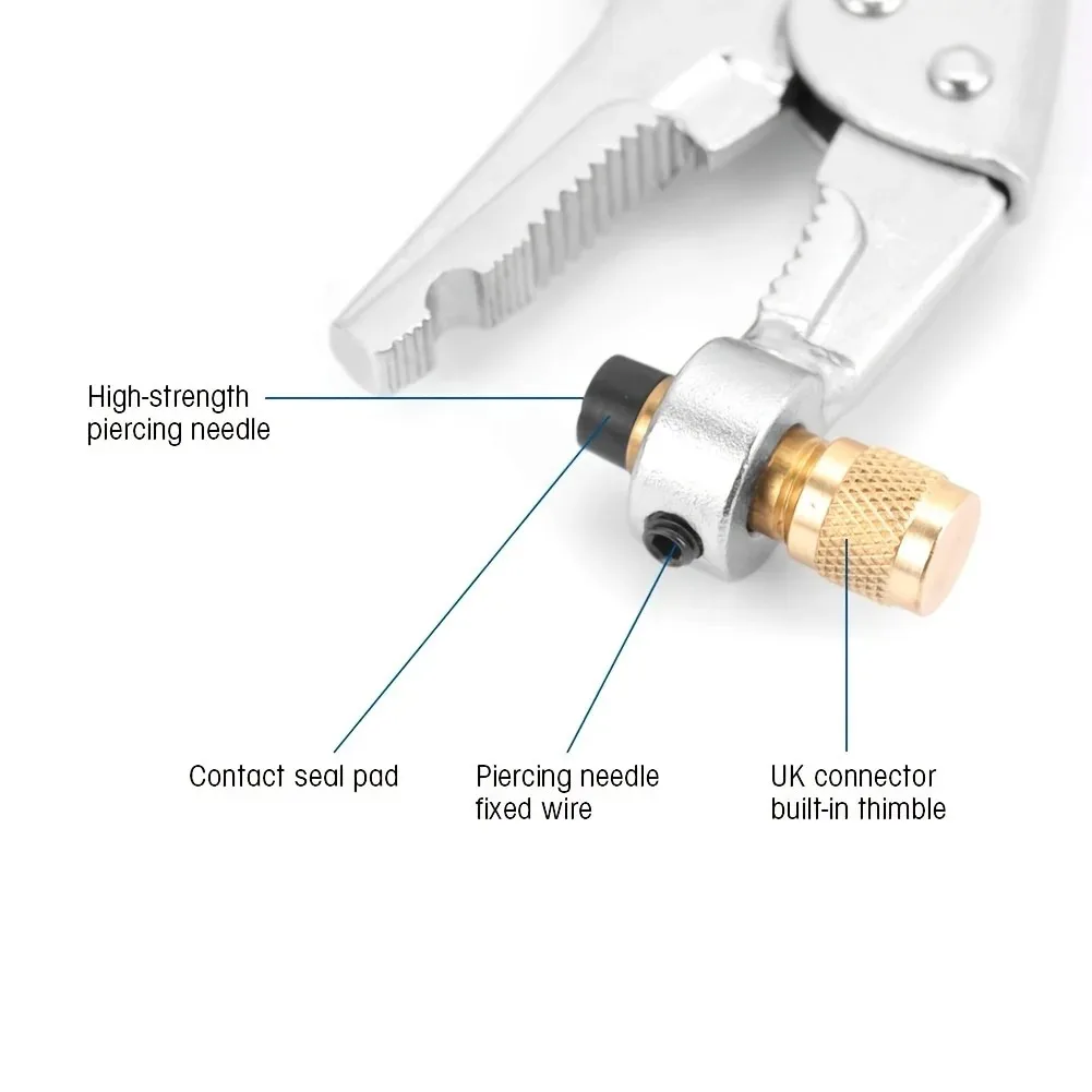 Kältemittel-Rückgewinnungszange Klimaanlagen-Schlauchklemme Kupferrohr-Crimpzange HVAC-Reparatur Crimpwerkzeug – Detail 1