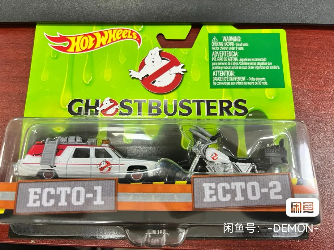 Hot Wheels 1:64 ghostbusters ecto-1 Collection of die cast alloy