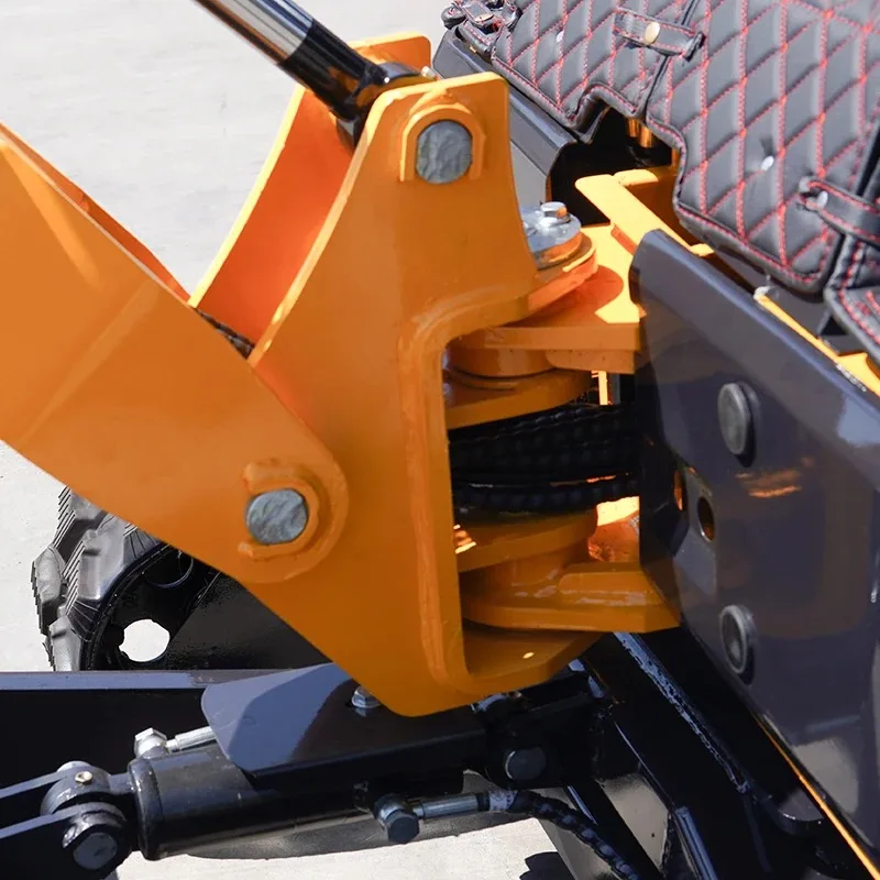 Hochwertiger Raupen-Minibagger-Rasenmäher im originellen Design