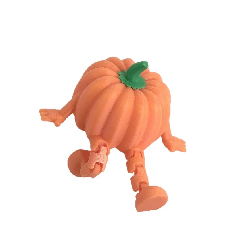 Halloween 3D-Printed Pumpkin & Ghost Figurine – detail image 5
