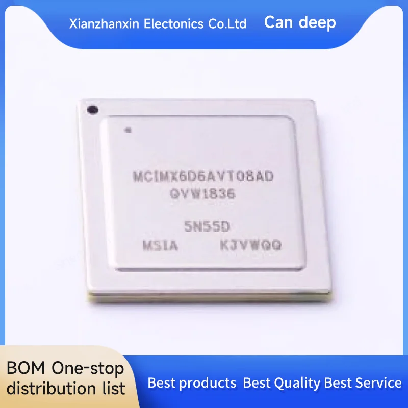 

1PCS/LOT MCIMX6D6AVT08AD MCIMX6D6AVT08 MCIMX6D6 BGA624 Processor IC chips in stock