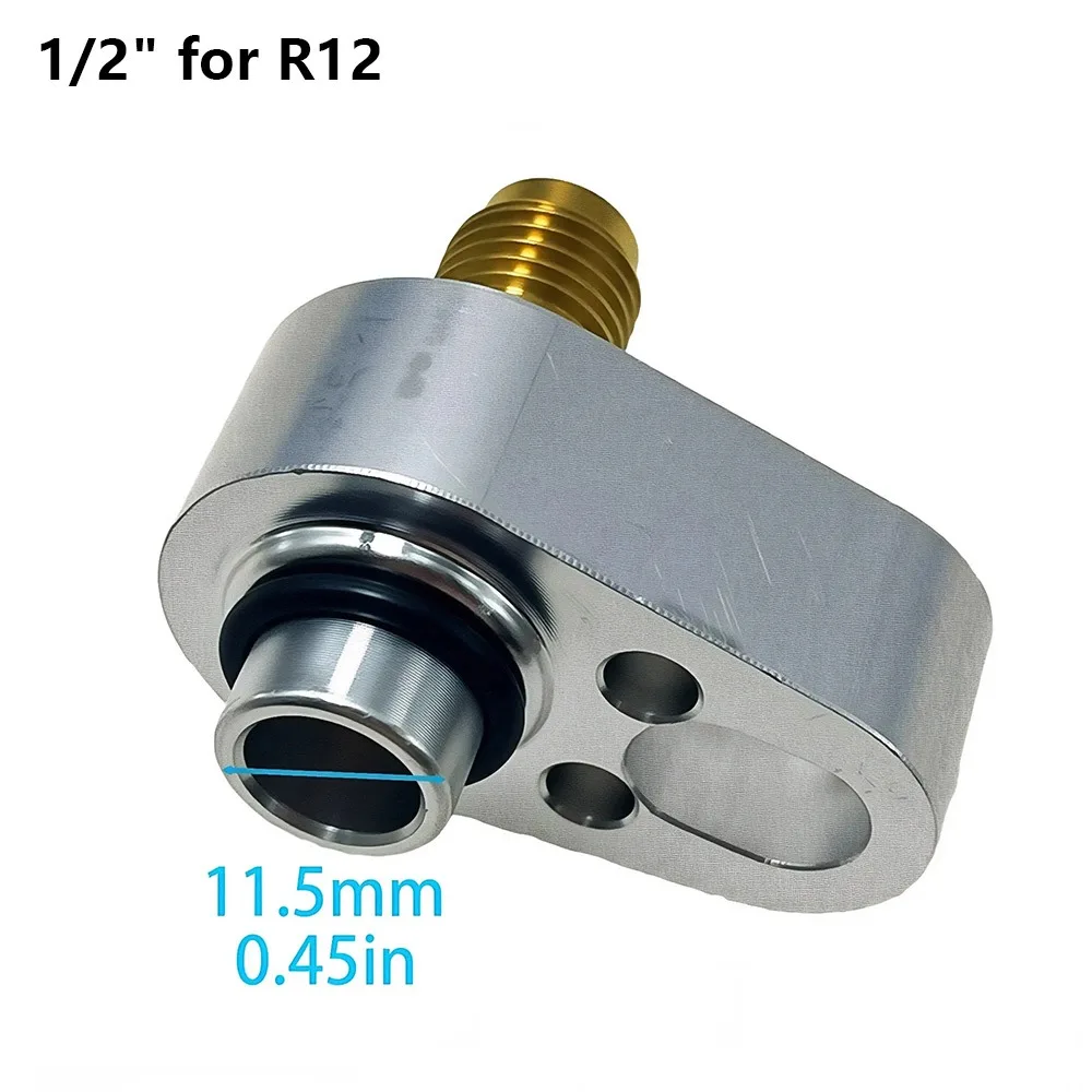 

1 шт. Металлическая заглушка для обнаружения утечек R134/R12, 3/8" 1/2" 5/8" 3/4", заглушка для конденсатора системы кондиционирования воздуха
