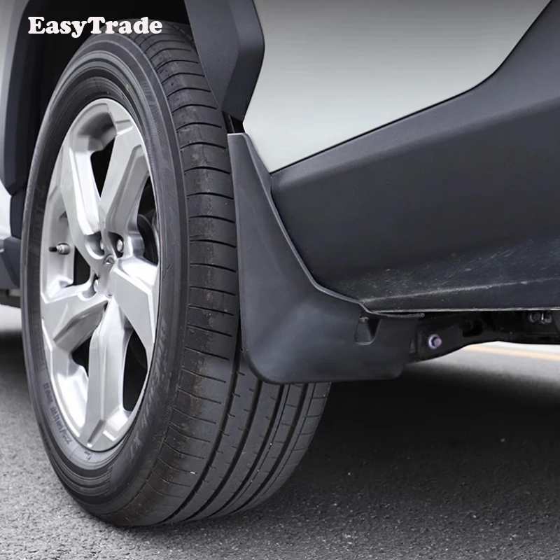 For Toyota RAV4 2020-2024 Interior Accessories Car Mudguard Fender Mudflaps Front Rear Wheel Anti-splash Mud Guard Plate