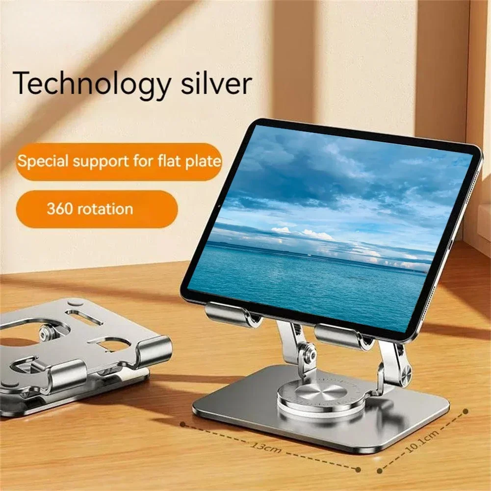 Laptop Bracket Mobile phone tablet bracket aluminum alloy multifunctional desktop lazy bracket 360 degree rotation foldable