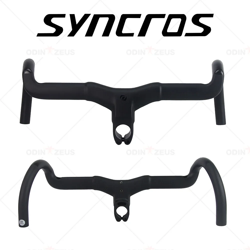 Syncros Creston Ic Sl Carbon Fiber Gravel Focused One Piece Cockpit For Addict Gravel Frame