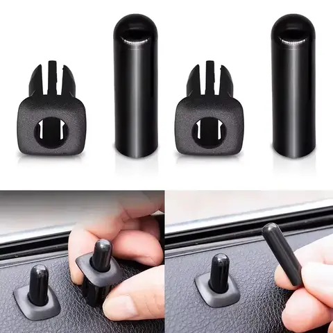 Car Door Latch Pin Security Door Lock Button Pin Screw Knob Cap Cover For BMW E60 E90 E70 E84 F10 F11 F30 F34 F01 F02 F07 X5 X3