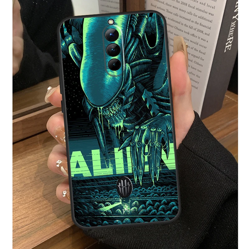 Alien Vs Predator Phone Case For ZTE Nubia Red Magic 8 Pro 5G 5S 6R 6S 7S Pro RedMagic 6 7 Pro Bumper Cover