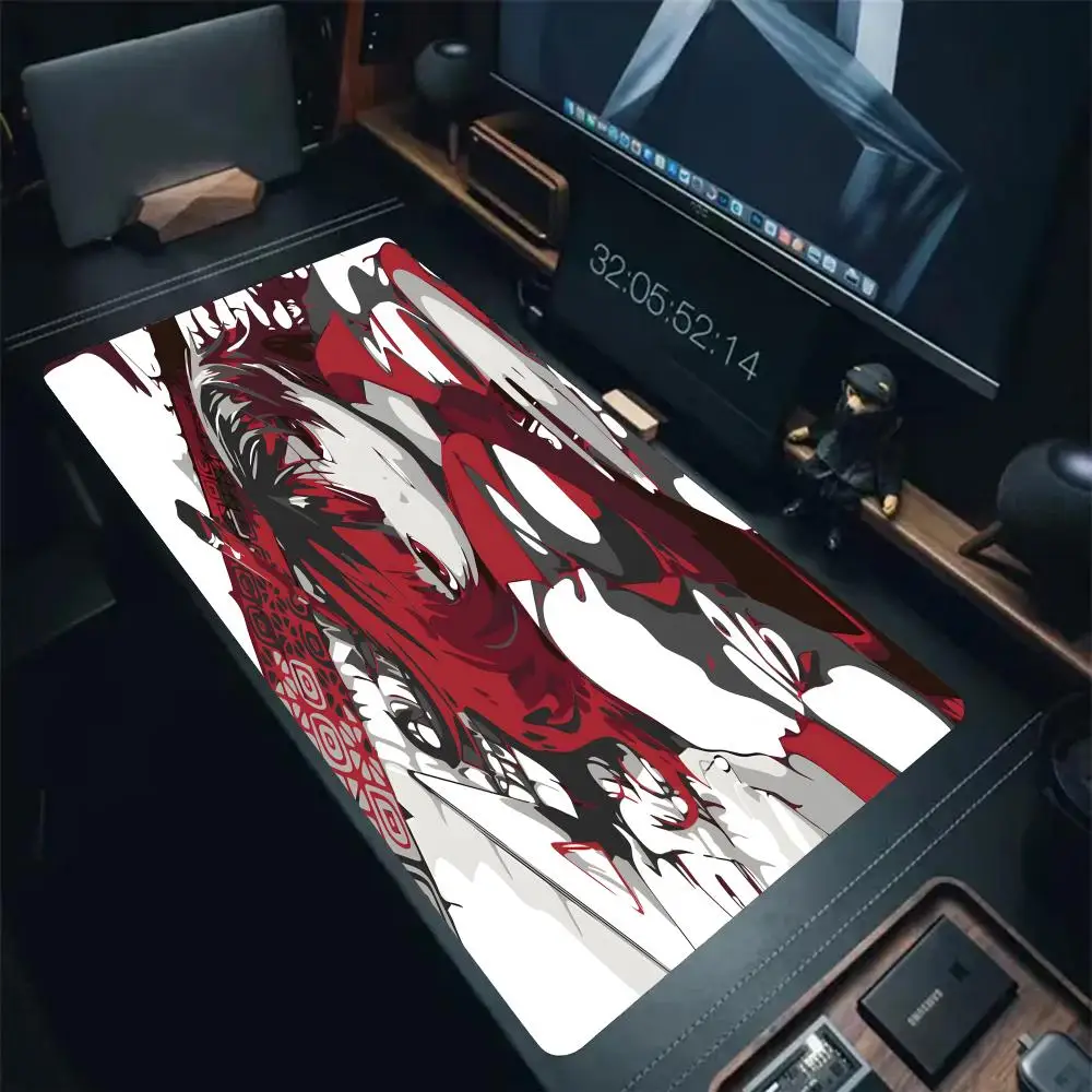 

Коврик для мыши H-hitagi S-senjougahara, большой игровой коврик для мыши с защитой от скольжения, утолщенный, для компьютерной клавиатуры, стола, рабочего места