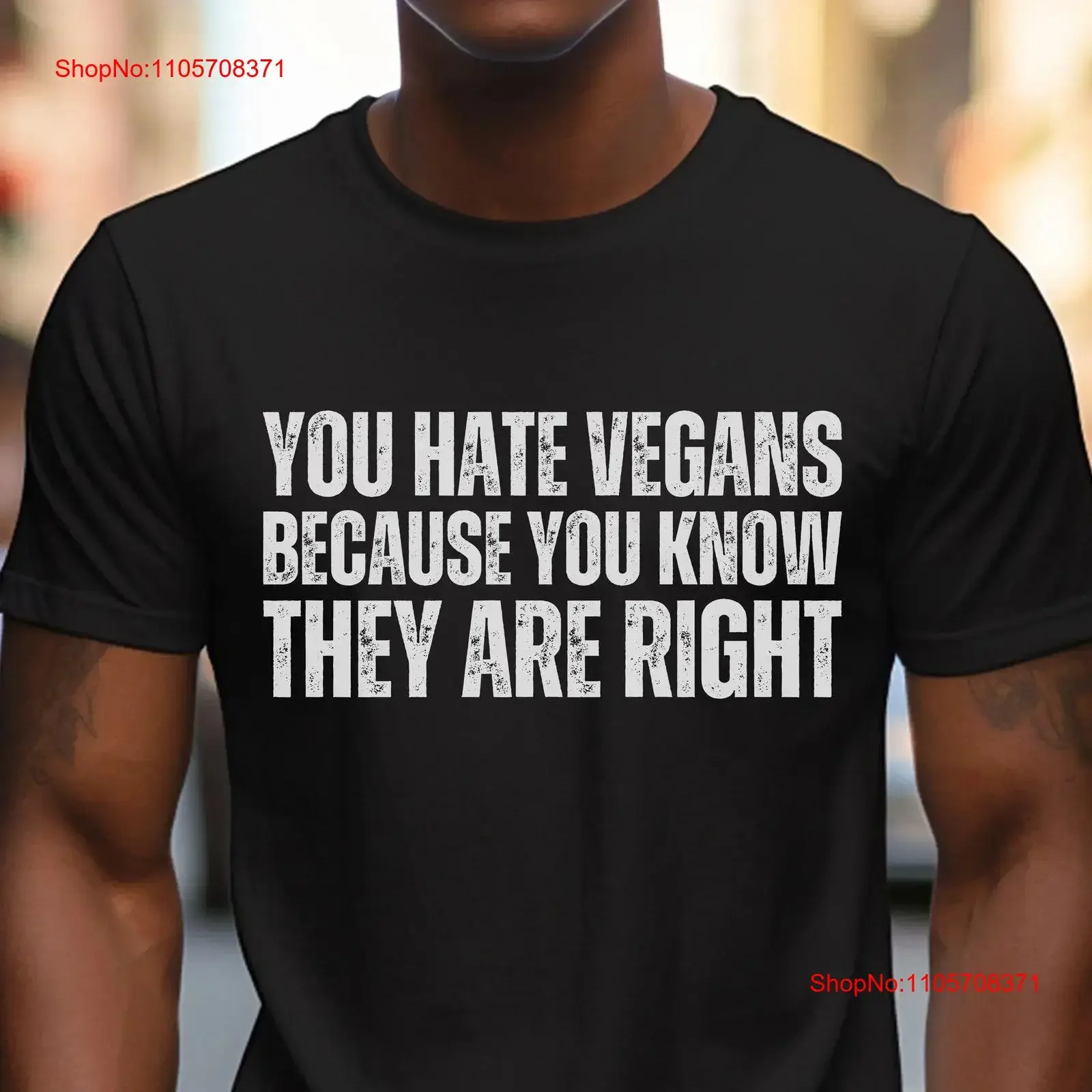 Vegan T Shirt Activist Hate Vegans are Right animal liberation activism Rights tee gift for vintage Washed Stylish Breathable