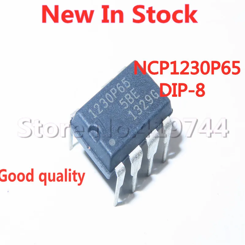 5PCS/LOT 1230P65 NCP1230P65 DIP-8 power management chip In Stock NEW original IC