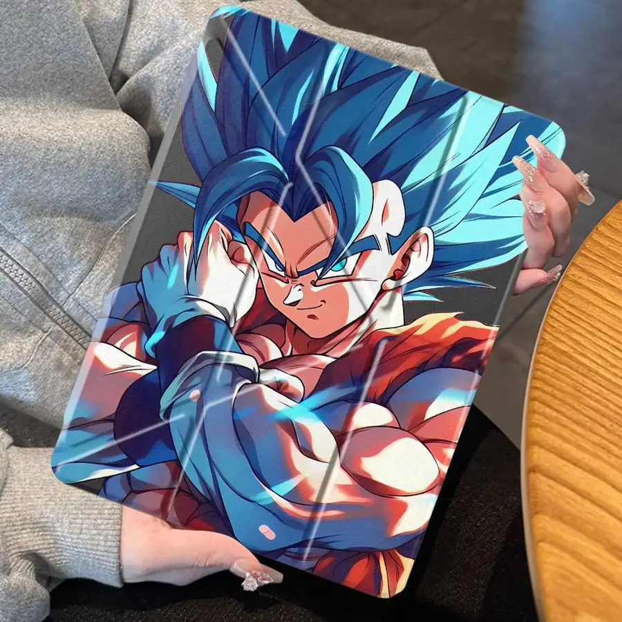 

Dragon Ball Saiyan Goku Tablet Case For iPad Air 4 5 M3 M2 1 2 M4 11inch Pro 2025 Mini 6 7 Pro 11th 10th 9th 8th 7th 12.9inch