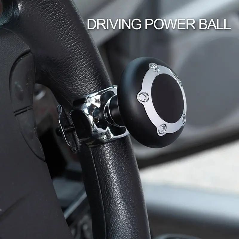 Universal Automobile steering wheel power steering Steering Wheel Knob Ball Car Steeringbooster Steering Handle Ball Booster New