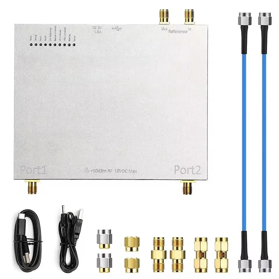 100kHz-6GHzUSB Dual Port Vector Network Analyzer Industrial RF Test Instrument