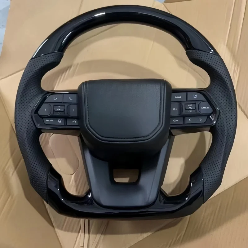 

Car Accessories Custom Leather Steering Wheel Hilux LC 70 79 Pick Up Fortuner 2017-2022