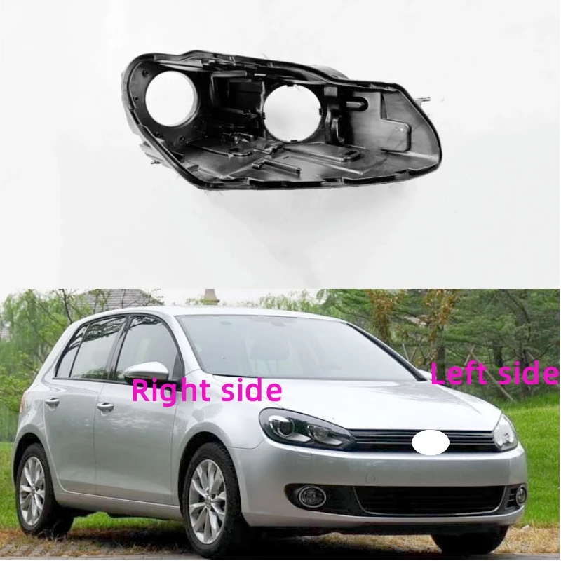 Headlight Base For Volkswagen VW Golf 6 2010 2011 2012 2013 Headlamp House Car Rear Base Front Auto Headlight Back House