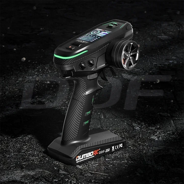DUMBORC DDF-350 10CH Fernbedienung 2,4G 10 Kanal Sender P6F P6DC Gyro Empfänger für Drift Auto Tank Boot Roboter Spielzeug Wltoy – Detail 4