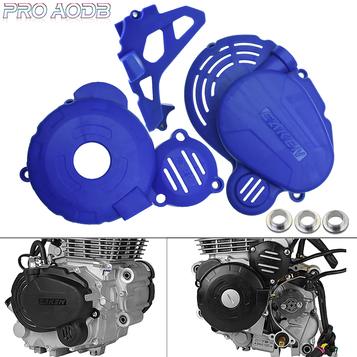 

For ZongShen CB250F Motocross Engine Clutch Guard Water Pump Cover Ignition Protector ZS172FMM-3 Engine KAYO T4 BRZ MOTAX FXMOTO