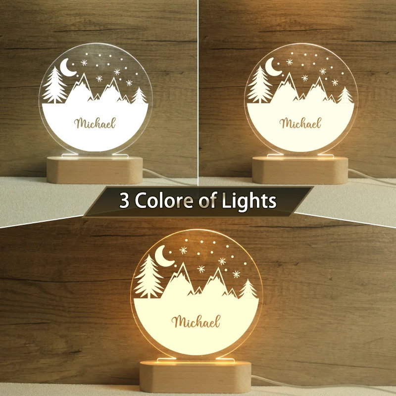 Custom Name Night Light,Personalized Gift for Baby,Baby Night Light,Baby Gift,Personalized Gift for Kids,Kids Room Decor