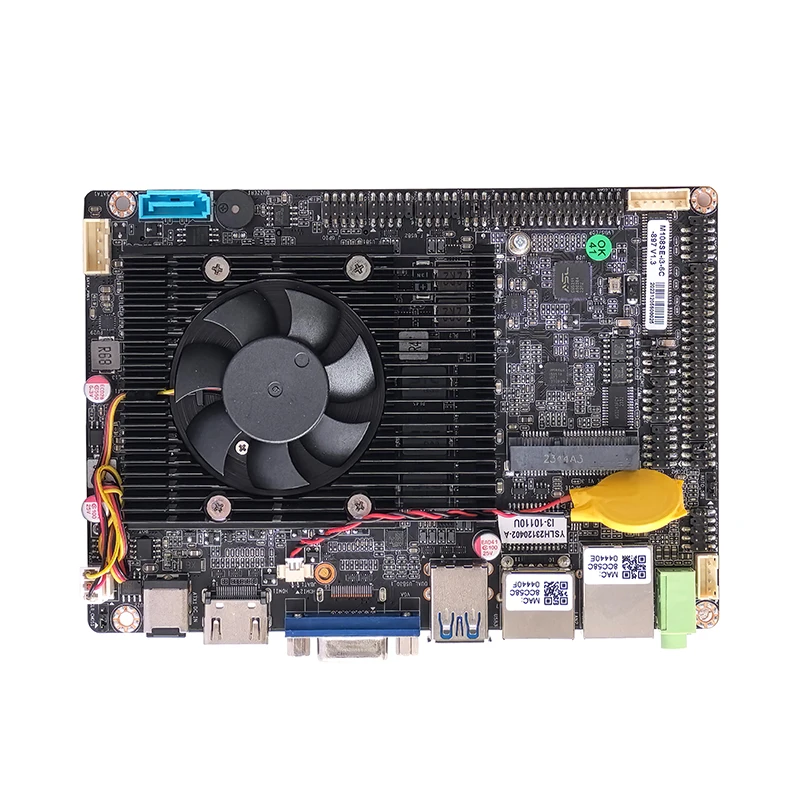 Advertising LCD Display Motherboard  Comet Lake I5-10210U Single LAN or Dual LAN Support 2*HDMI Interfaces M.2 2280 SATA/NVME
