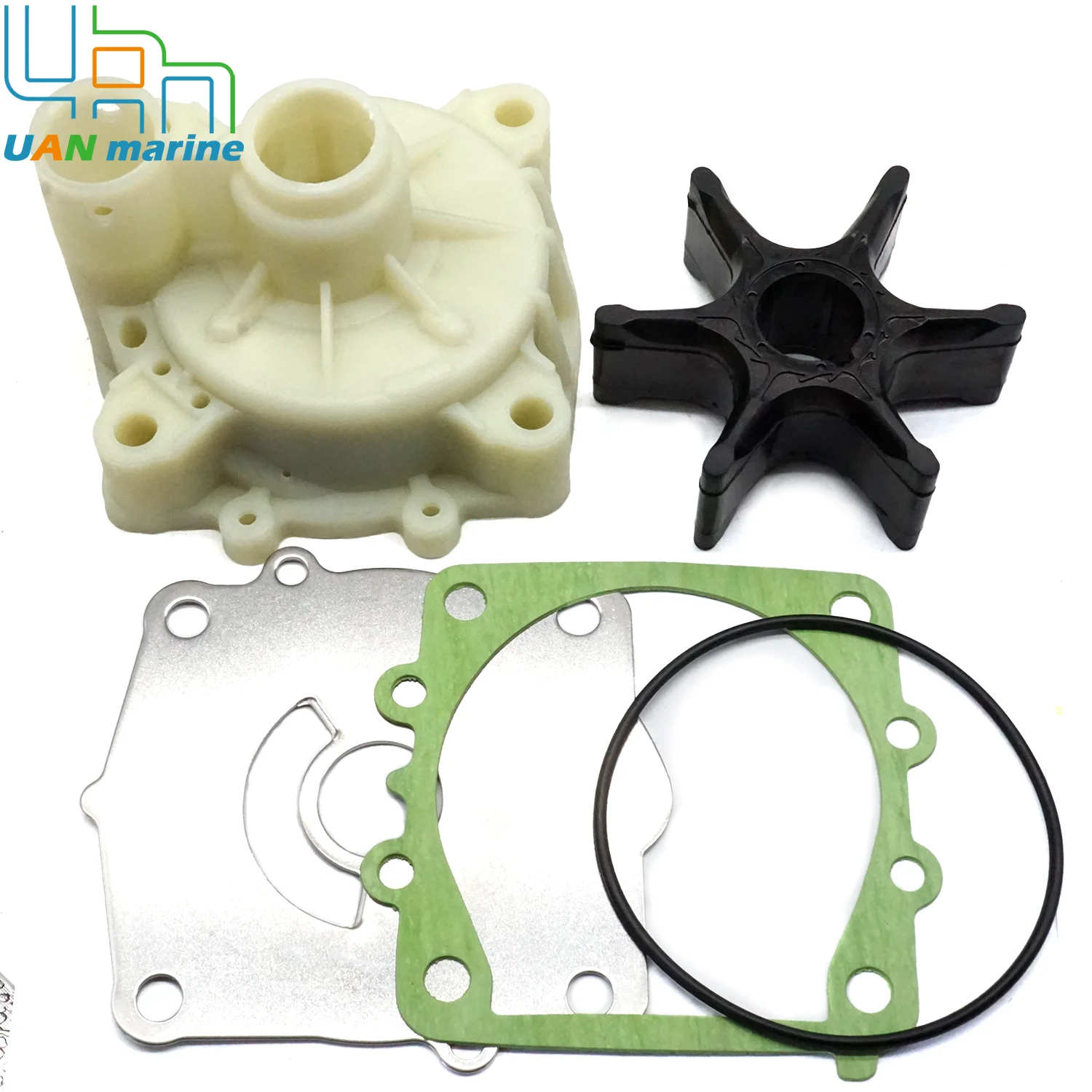 For Yamaha 100 Hour & 300 Hour Service Maintenance Kit 115HP 130HP F115A F115B F130A 4-Stroke Outboard w/ Thermostat Oil Filter