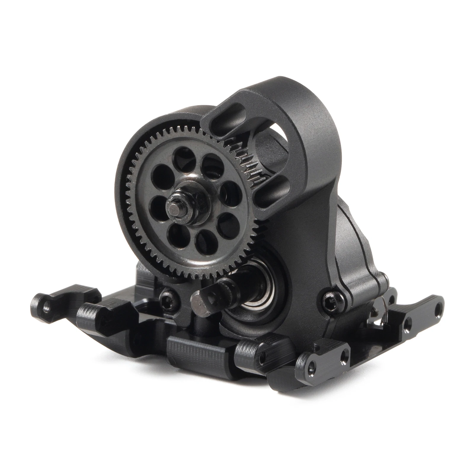 MR24 Transmission 21% Overdrive with Delrin Skid for SCX24 AX24 Custom Build 1/24 RC Rock Crawler Performance Upgrade