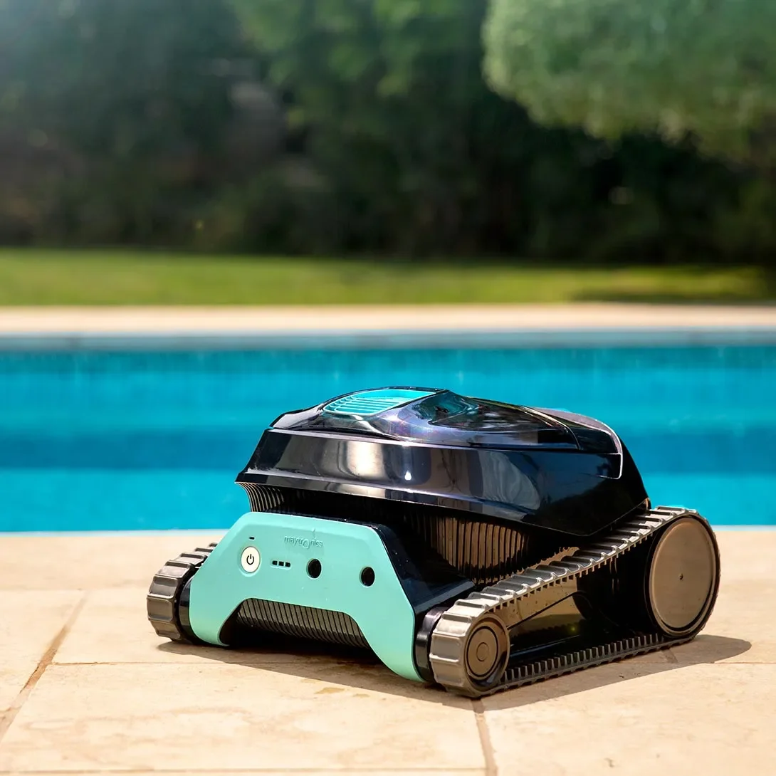 Dolphin Liberty Pro Aspiradora Robótica inalámbrica para piscina, nuevo estilo, Robot de limpieza para escalar paredes, herramientas de limpieza de piscinas, accesorios